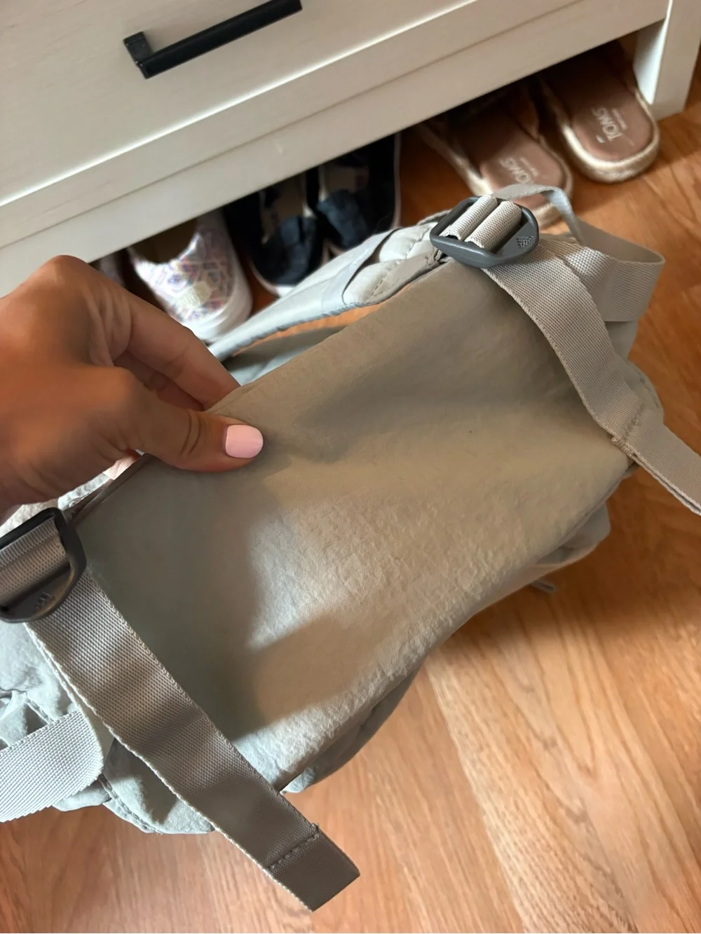 adidas Stone Gray Casual Daypack